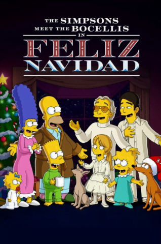 فيلم The Simpsons Meet the Bocellis in Feliz Navidad 2022 مترجم اونلاين